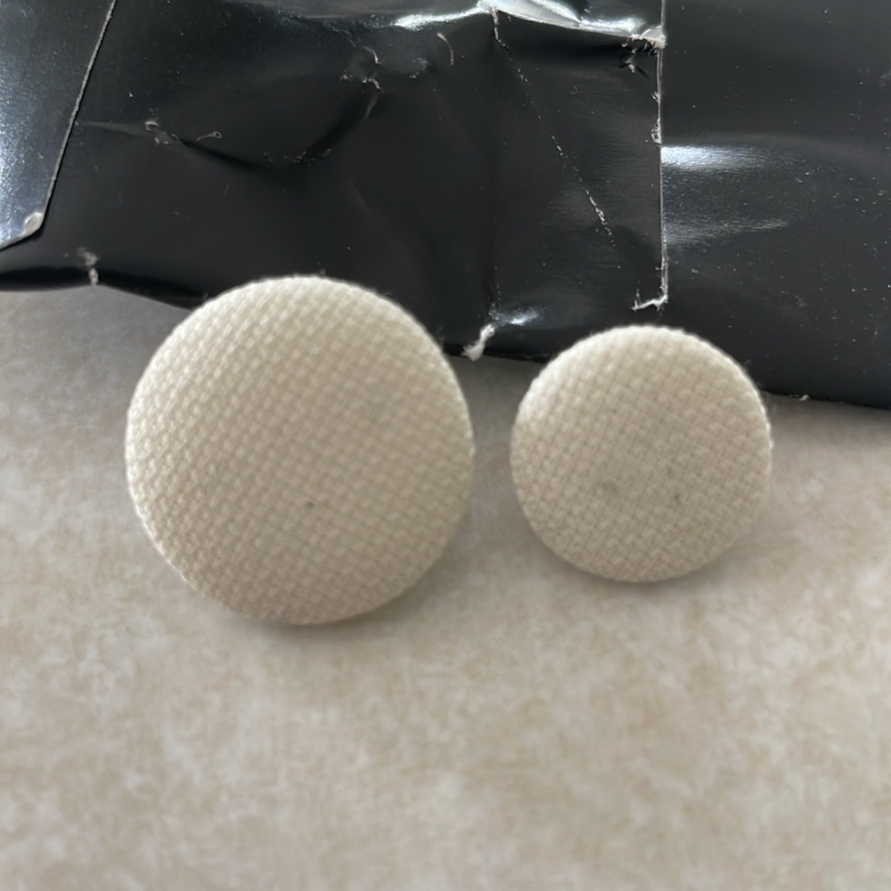 Paul Smith Cream Fabric Replacement Buttons